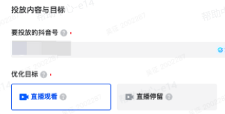 抖音广告投放内容与目标
