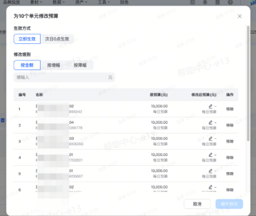 修改抖音广告投放预算 修改抖音广告投放预算