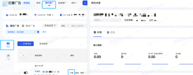 抖音广告项目数据