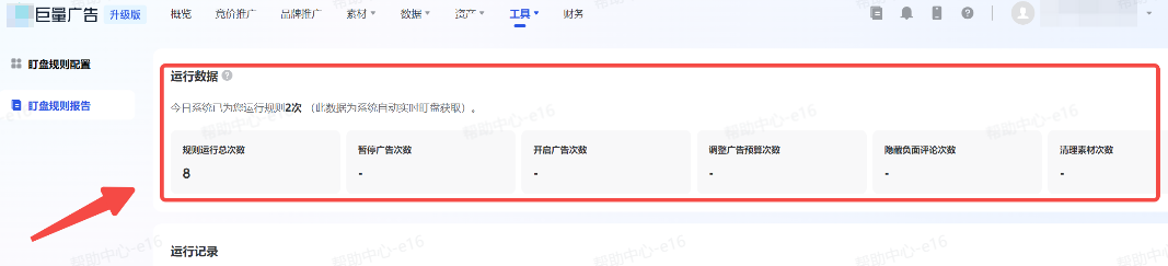 抖音广告【盯盘助手】功能运行数据 抖音广告【盯盘助手】功能运行数据