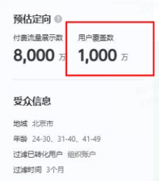 抖音广告平台用户覆盖数 抖音广告平台用户覆盖数