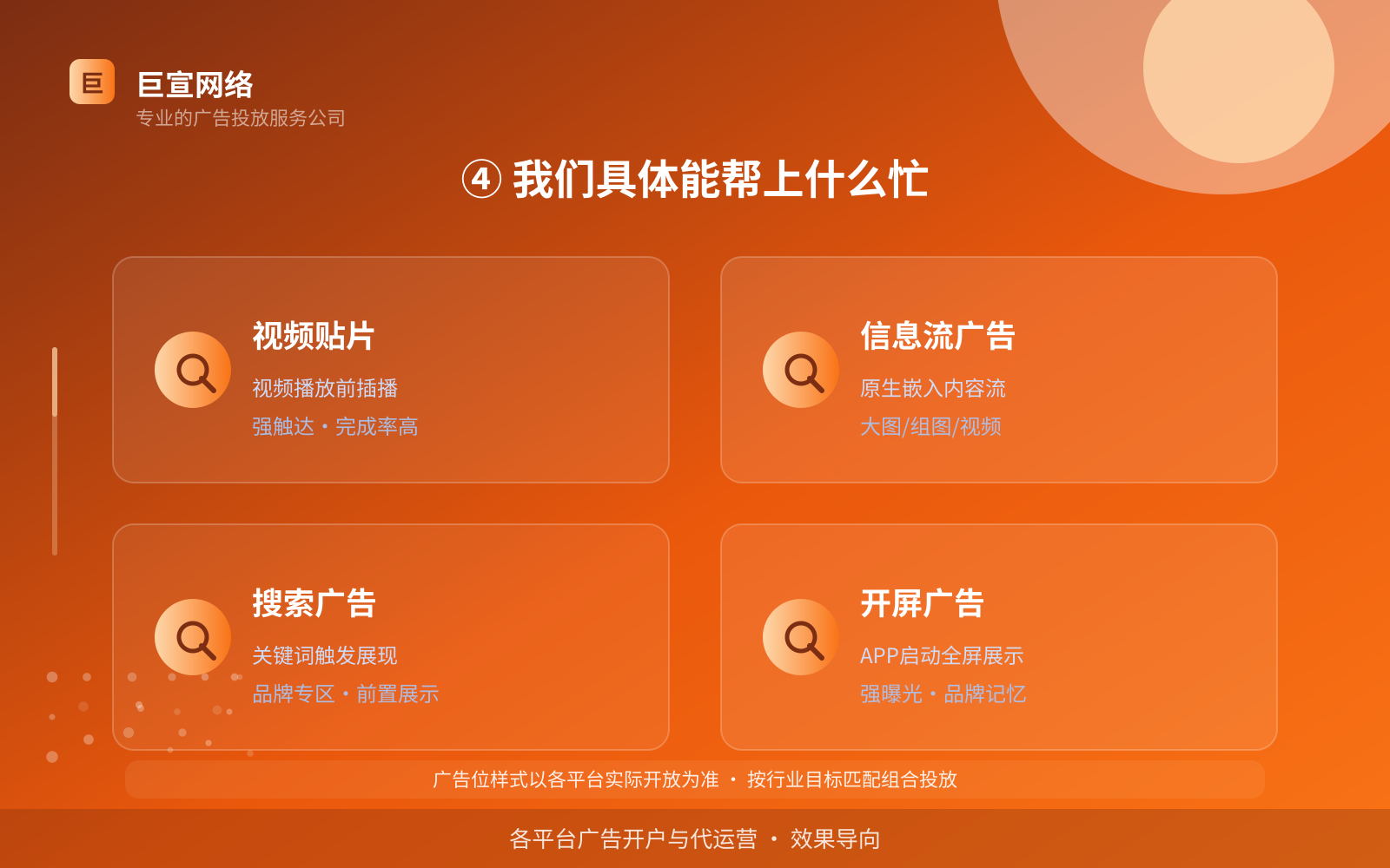 ④ 我们具体能帮上什么忙（开户流程图解）
